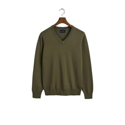 блуза,мъжки,пуловери,hackett,hm7000146,v,neck,sweater,hunter,green,(green)