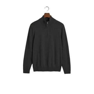 блуза,мъжки,пуловери,hackett,hm7000144,half,zip,sweater,charcoal,grey