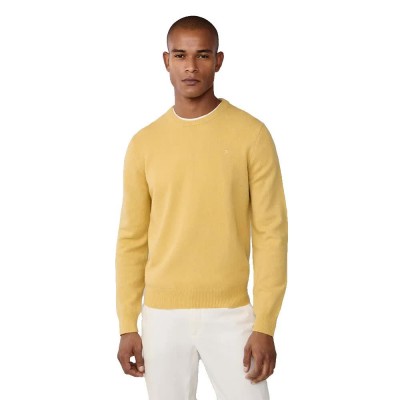 блуза,мъжки,пуловери,hackett,lambswool,sweater,yellow,(lemon,yellow)