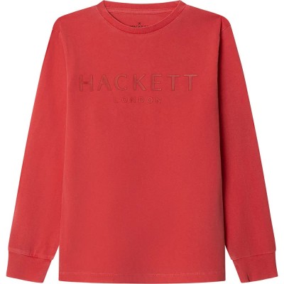тениска,детски,тениски,hackett,logo,long,sleeve,t,shirt,chilli,red,(red)