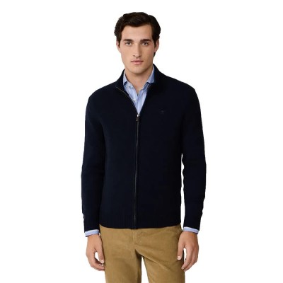 блуза,мъжки,пуловери,hackett,lambswool,full,zip,sweater,blue,(midnight,blue)
