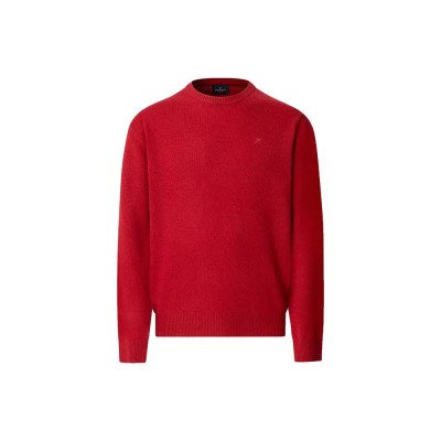 блуза,мъжки,пуловери,hackett,lambswool,sweater,red,(chilli,red)