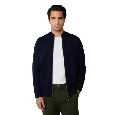 блуза,мъжки,пуловери,hackett,milano,full,zip,sweater,midnight,blue,(blue)