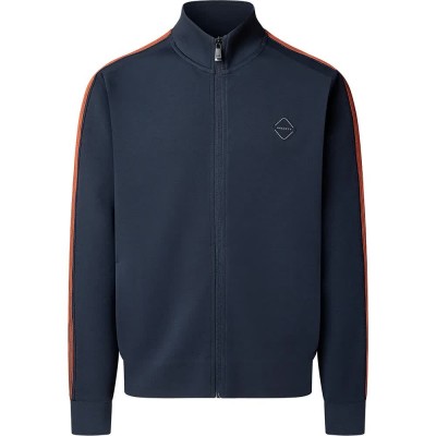 блуза,мъжки,пуловери,hackett,lounge,track,full,zip,sweatshirt,navy,(blue)