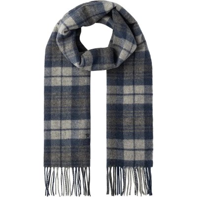 шал,ръкавици,шапки,и,шалове,hackett,plaid,logo,scarf,granite,grey,(grey)