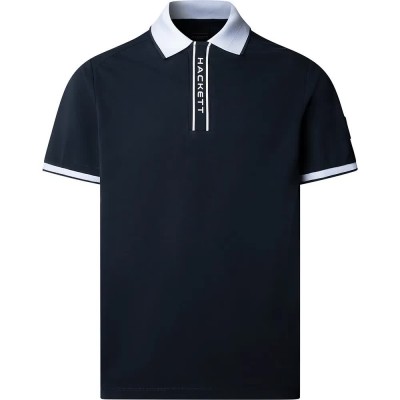 мъжки,блузи,с,яка,hackett,placket,short,sleeve,polo,navy,(blue)