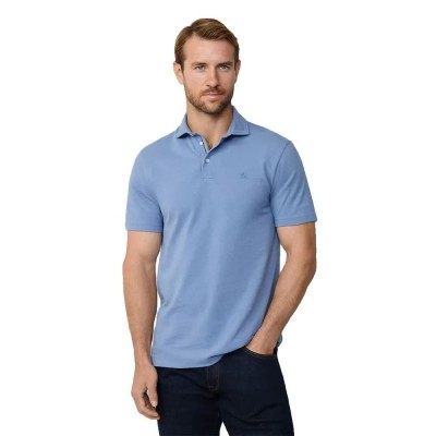 мъжки,блузи,с,яка,hackett,selvedge,short,sleeve,polo,blue,(chambray,blue)