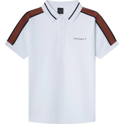 детски,блузи,с,яка,hackett,tape,short,sleeve,polo,optic,white,(white)
