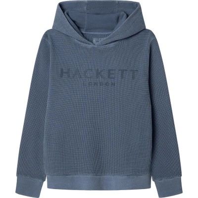 суичър,детски,блузи,hackett,waffle,hoodie,chambray,blue,(blue)