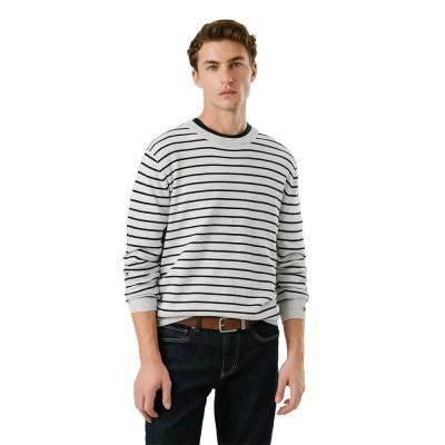 блуза,мъжки,пуловери,pepe,jeans,andre,stripes,sweater,grey,(light,grey,marl)