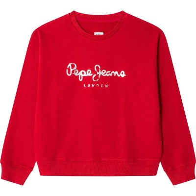 блуза,детски,блузи,pepe,jeans,annie,sweatshirt,deep,red,(red)