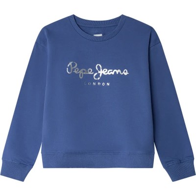 блуза,детски,блузи,pepe,jeans,annie,sweatshirt,blue,(forces,blue)