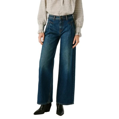 дамски,панталони,pepe,jeans,archive,wide,leg,high,waist,jeans,denim