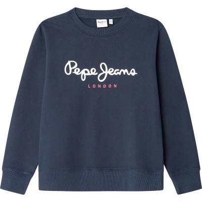 блуза,детски,блузи,pepe,jeans,art,sweatshirt,dulwich,blue,(blue)
