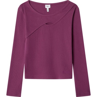 тениска,мъжки,тениски,дамски,тениски,pepe,jeans,avery,long,sleeve,t,shirt,merlin,purple