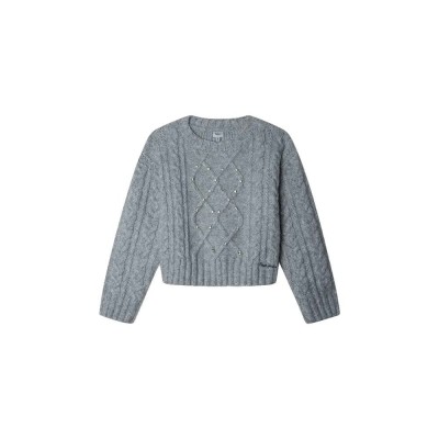 блуза,детски,блузи,pepe,jeans,baela,sweater,grey,(cool,grey)
