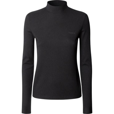тениска,дамски,тениски,pepe,jeans,barbara,long,sleeve,t,shirt,black,(black)
