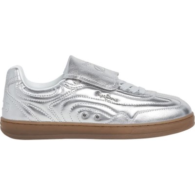 маратонки,дамски,маратонки,pepe,jeans,ball,metal,trainers,silver