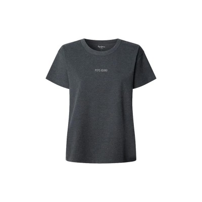 тениска,дамски,тениски,pepe,jeans,bemma,short,sleeve,t,shirt,grey,(dark,grey,marl)