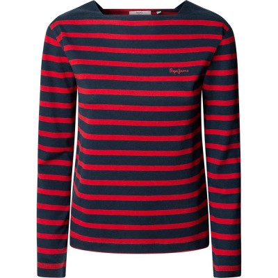 тениска,дамски,тениски,pepe,jeans,betty,long,sleeve,t,shirt,dulwich,blue,(red)