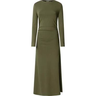 рокля,дамски,поли,и,рокли,pepe,jeans,bibiera,long,sleeve,dress,khaki,green