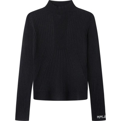 блуза,детски,блузи,pepe,jeans,brielle,sweater,black