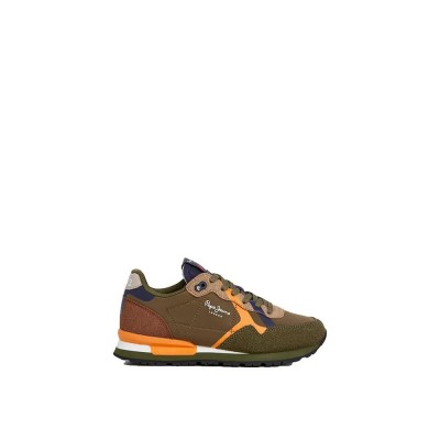 маратонки,детски,маратонки,pepe,jeans,brit,land,trainers,brown,(olivia,green)