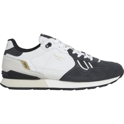 маратонки,мъжки,маратонки,pepe,jeans,brit,half,trainers,black,(white)
