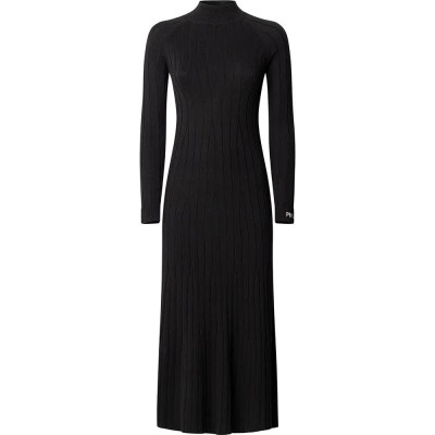 рокля,дамски,поли,и,рокли,pepe,jeans,carla,long,sleeve,dress,black,(black)