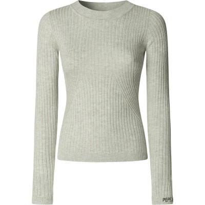 блуза,дамски,пуловери,дамски,плетени,дрехи,pepe,jeans,carla,sweater,grey,(light,grey,marl)