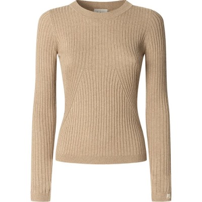 блуза,дамски,пуловери,дамски,плетени,дрехи,pepe,jeans,carla,sweater,beige,(beige)