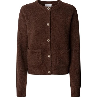 жилетка,мъжки,пуловери,дамски,пуловери,pepe,jeans,cecil,cardigan,brown,(chocolate,brown)