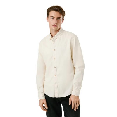 риза,с,дълъг,ръкав,мъжки,ризи,pepe,jeans,charly,long,sleeve,shirt,ivory,white