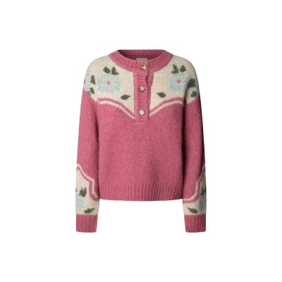 блуза,дамски,пуловери,дамски,плетени,дрехи,pepe,jeans,chiara,sweater,pink,(slate,rose,pink)