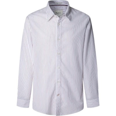 риза,с,дълъг,ръкав,мъжки,ризи,pepe,jeans,claybourne,long,sleeve,shirt,white,(rugby,red)