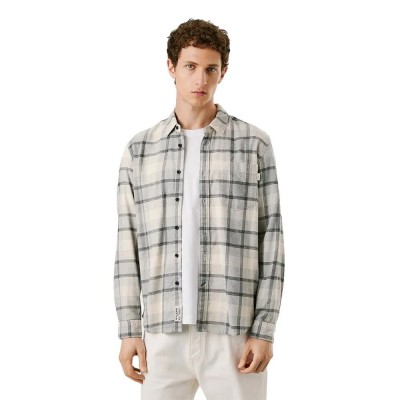 риза,с,дълъг,ръкав,мъжки,ризи,pepe,jeans,clue,long,sleeve,shirt,marl,grey