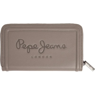 портфейли,и,портмонета,pepe,jeans,code,woman,wallet,beige,(yale,grey)