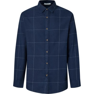риза,с,дълъг,ръкав,дамски,ризи,мъжки,ризи,pepe,jeans,coventry,long,sleeve,shirt,blue,(indigo,blue)