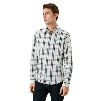риза,с,дълъг,ръкав,мъжки,ризи,pepe,jeans,conrad,long,sleeve,shirt,white,(ivory,white)