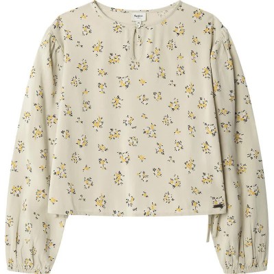 дамски,блузи,pepe,jeans,danny,long,sleeve,blouse,beige,(lawn,green)