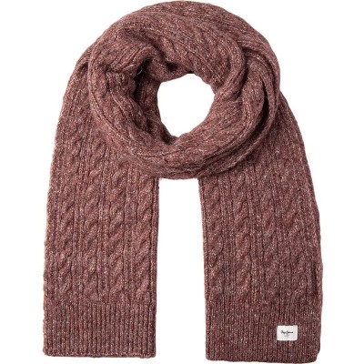 шал,ръкавици,шапки,и,шалове,pepe,jeans,fiona,scarf,brown,(merlot,red)