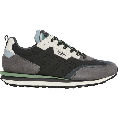 маратонки,мъжки,маратонки,pepe,jeans,foster,connected,trainers,ebonised,grey