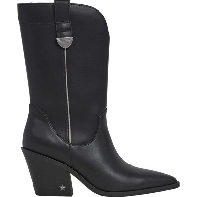 обувки,дамски,боти,дамски,високи,обувки,за,ходене,pepe,jeans,gina,western,heel,boots,black,(black)