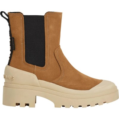 дамски,боти,дамски,високи,обувки,за,ходене,pepe,jeans,hale,chelsea,booties,tan,brown