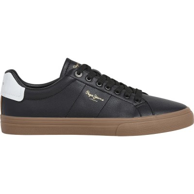 маратонки,мъжки,маратонки,pepe,jeans,kenton,base,trainers,black