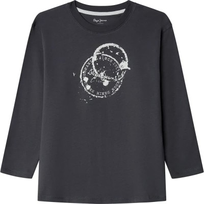 тениска,детски,тениски,pepe,jeans,landree,long,sleeve,t,shirt,grey,(shaded,grey)