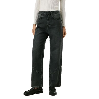 дамски,панталони,pepe,jeans,lexa,western,straight,high,waist,jeans,denim