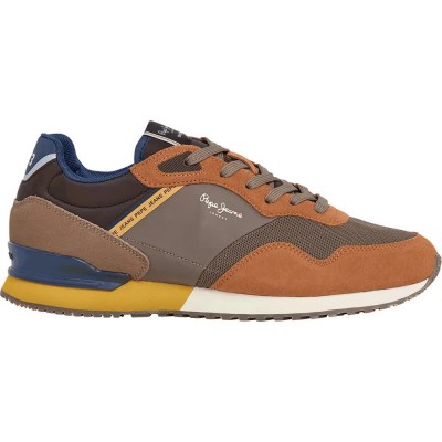 маратонки,мъжки,маратонки,pepe,jeans,london,brick,trainers,tobacco,brown,(brown)
