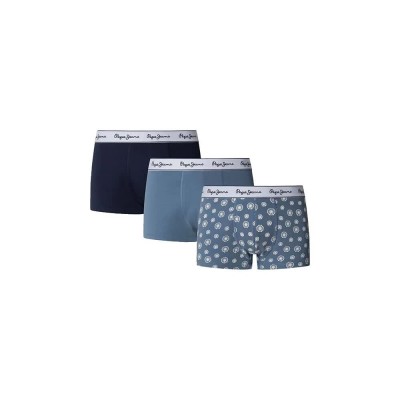 боксерки,мъжко,бельо,pepe,jeans,london,eye,boxers,3,units,blue,(anyil,blue)