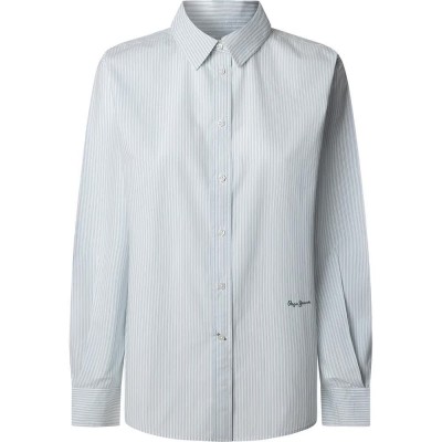 риза,с,дълъг,ръкав,дамски,блузи,дамски,ризи,pepe,jeans,lou,long,sleeve,shirt,soho,blue,(blue)